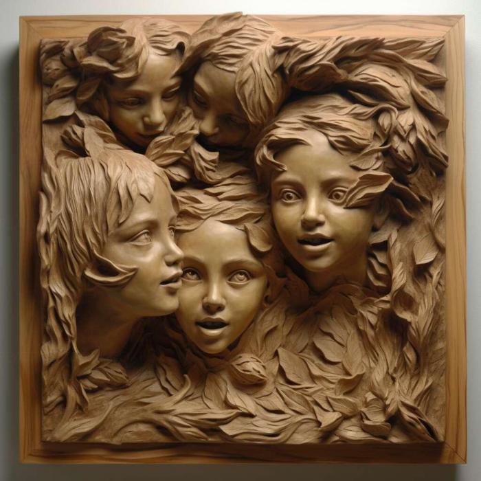 نموذج ثلاثي الأبعاد لآلة CNC 3D Art 